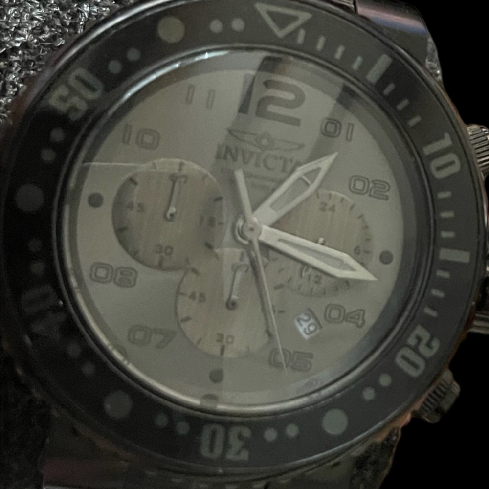 Black Invicta ⌚️‼️